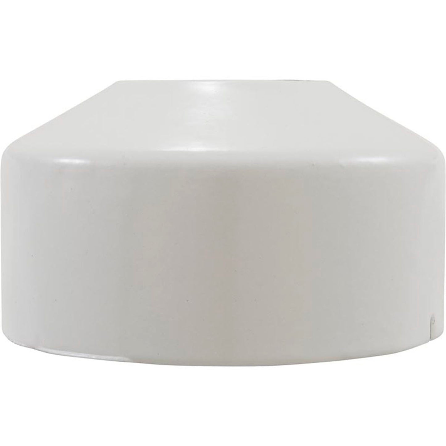 Escutcheon Plate, Extra Tall White Aluminum