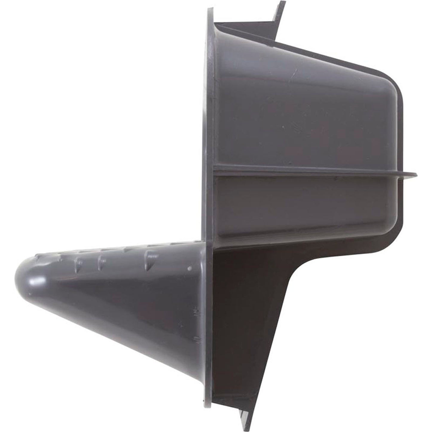 Step, Waterway, Pool Wall, Dark Gray, Single