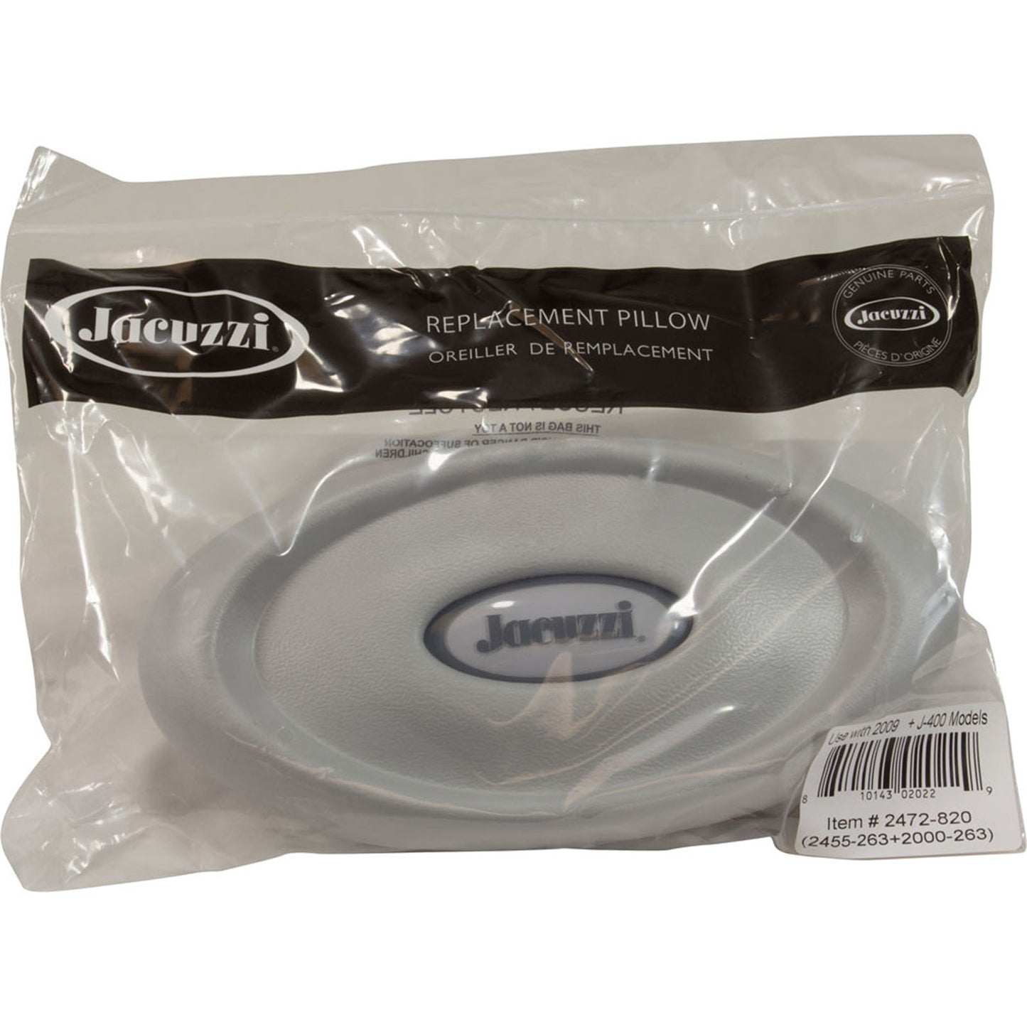 Pillow, Jacuzzi/Sundance, J-400 & Insert, 2009+