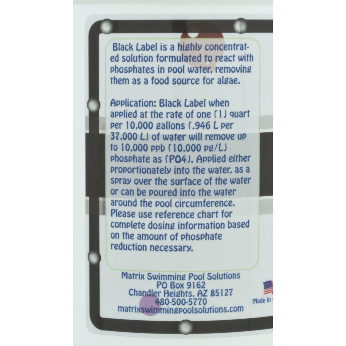 Phosphate Remover, Matrix Black Label, 64oz