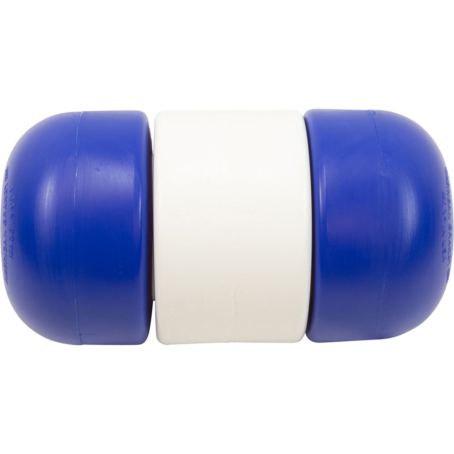 Pool Float, Handi-Lock, 5" X 9", 1/2" Rope, Blue/White/Blue