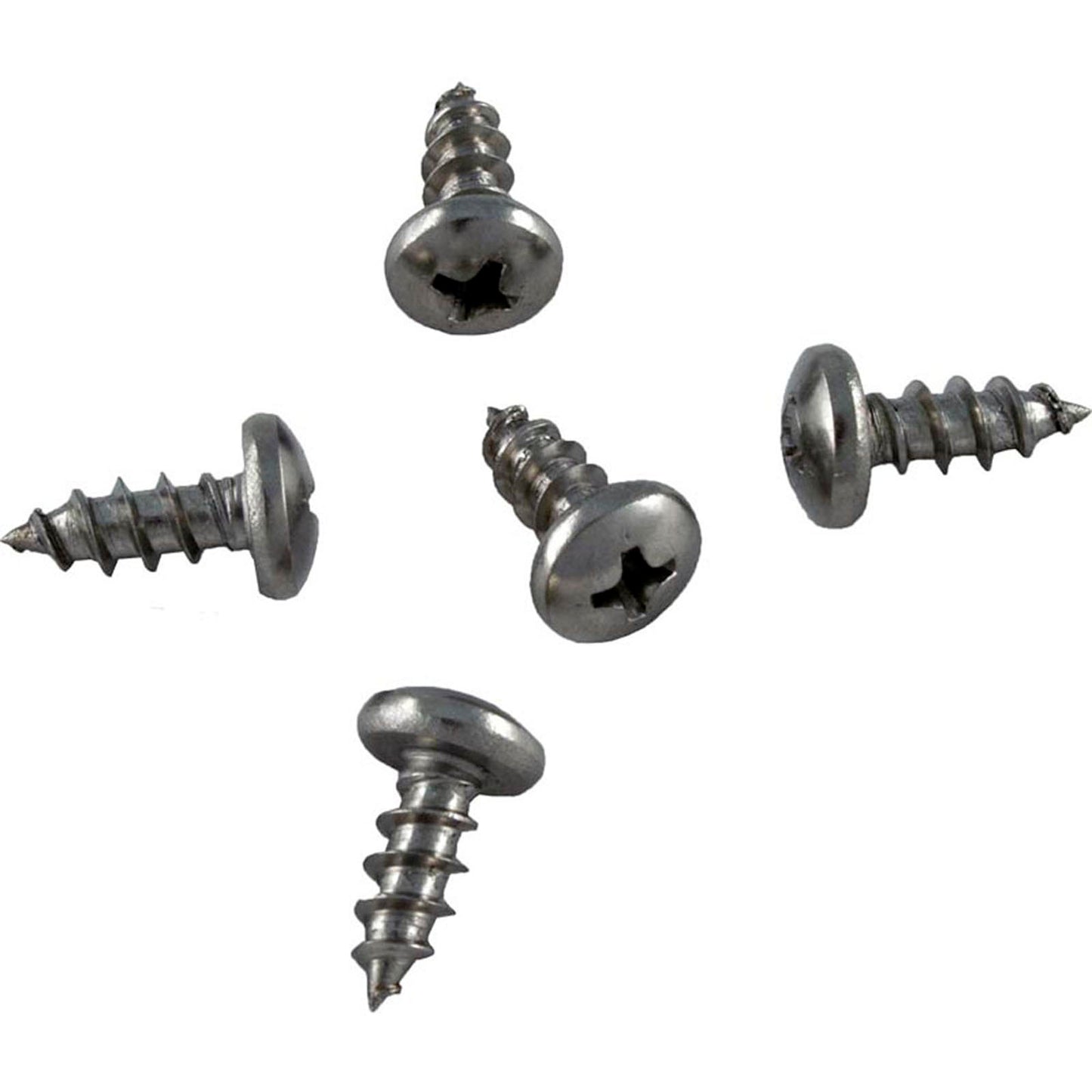 Screw, Pentair Letro Legend Cleaners, Turbine, Quantity 5