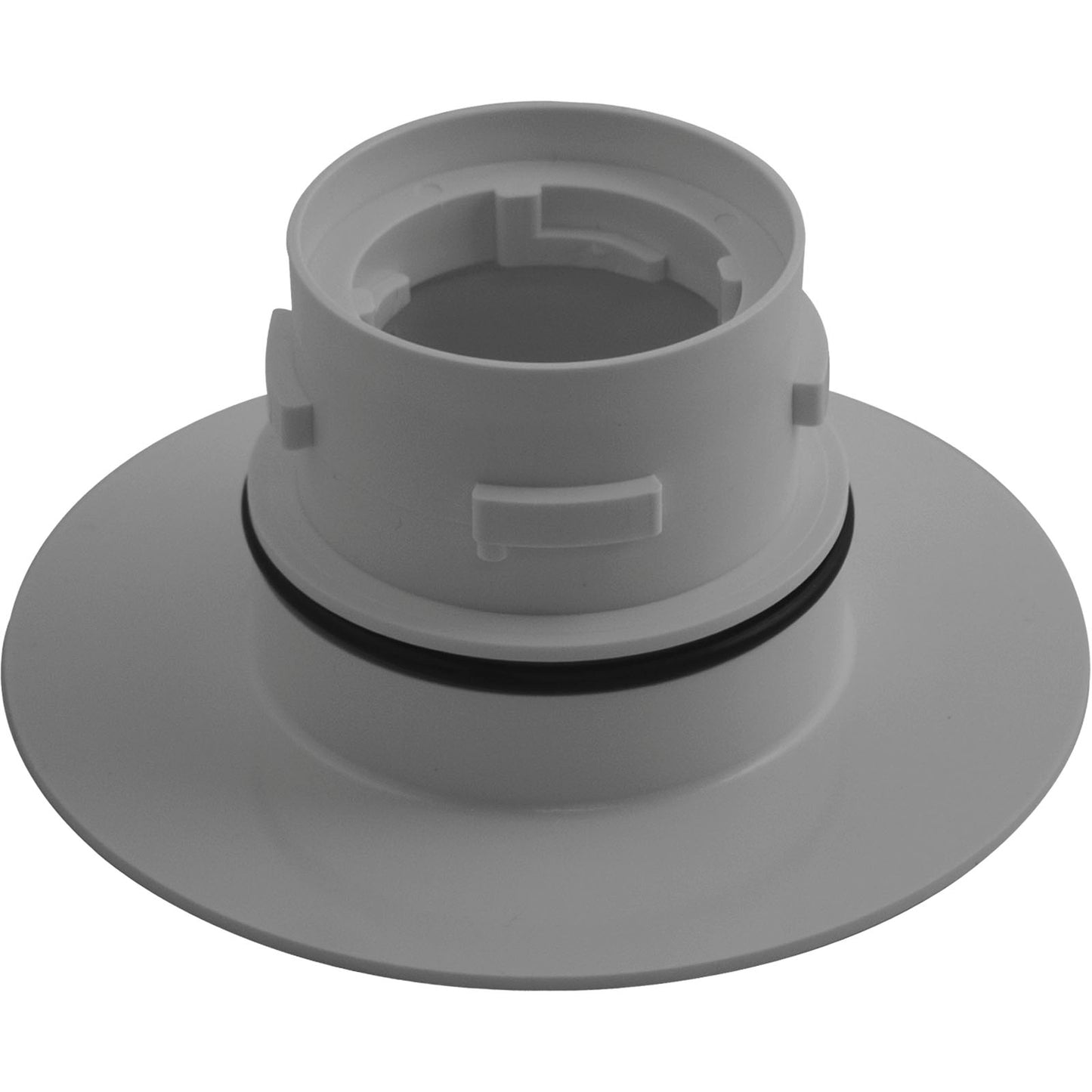 Adaptateur, A&A TurboClean vers QuikClean, avec orifice de 9/16 po, gris