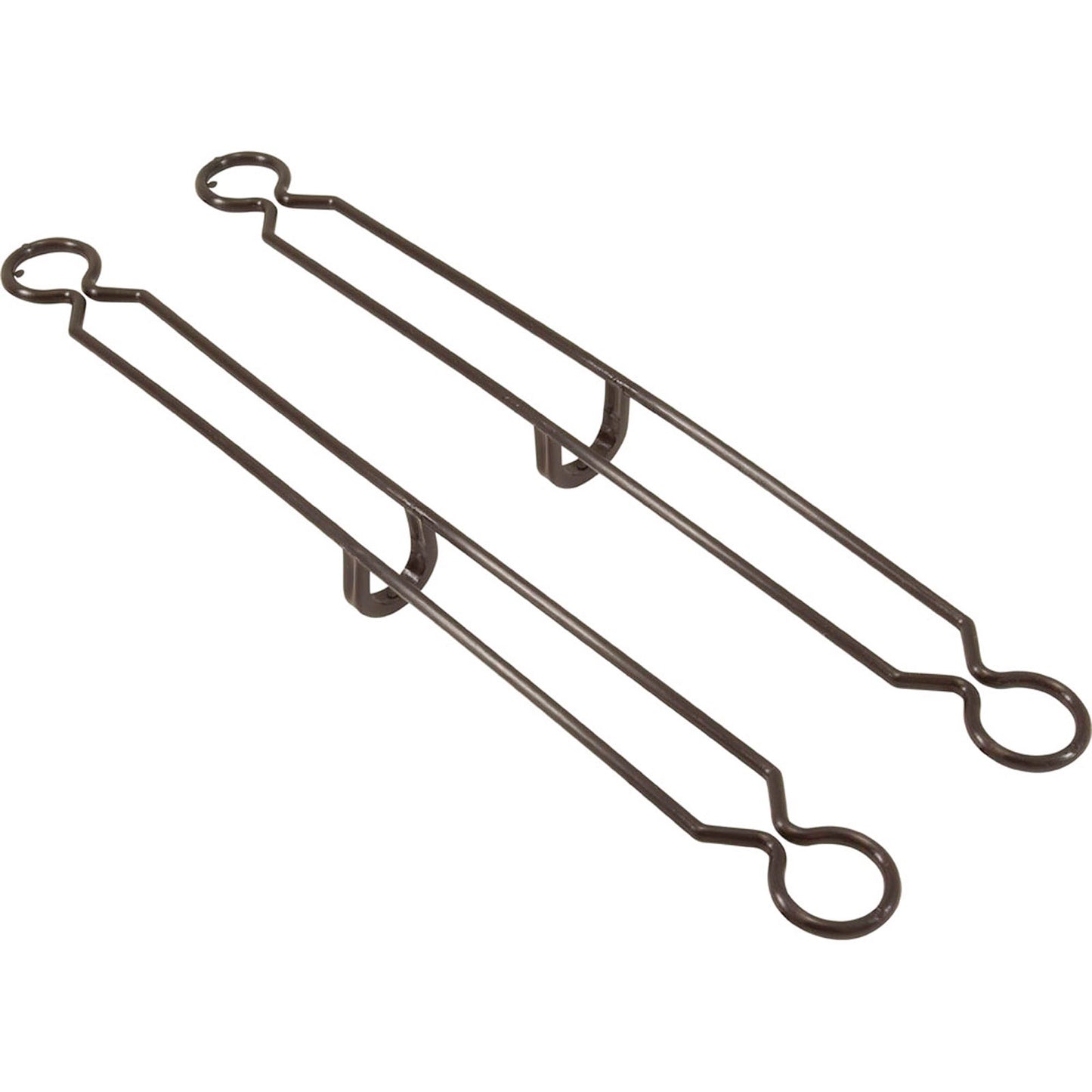 Clip, Filter Bag, Plastic, Black, Large, Quantity 2