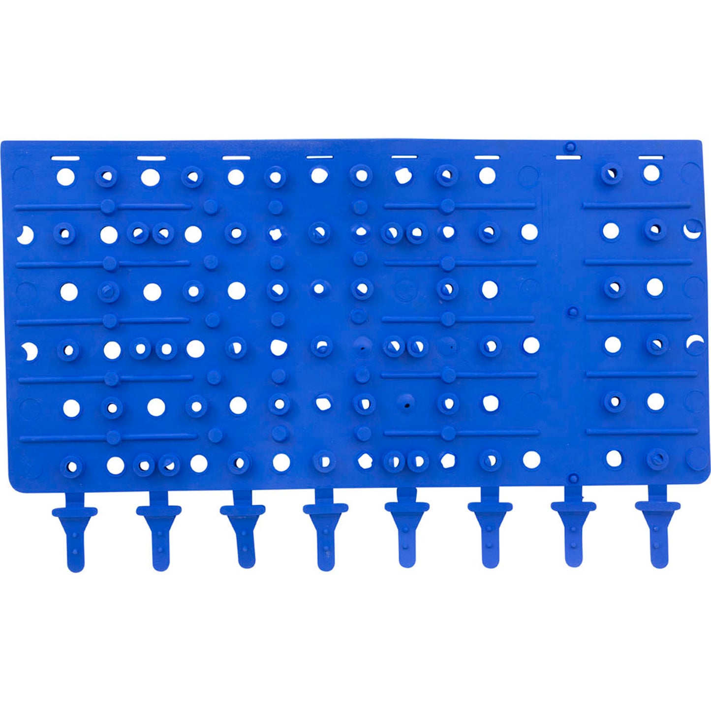 Brush, Aqua Products, Rubber, Blue, 15"