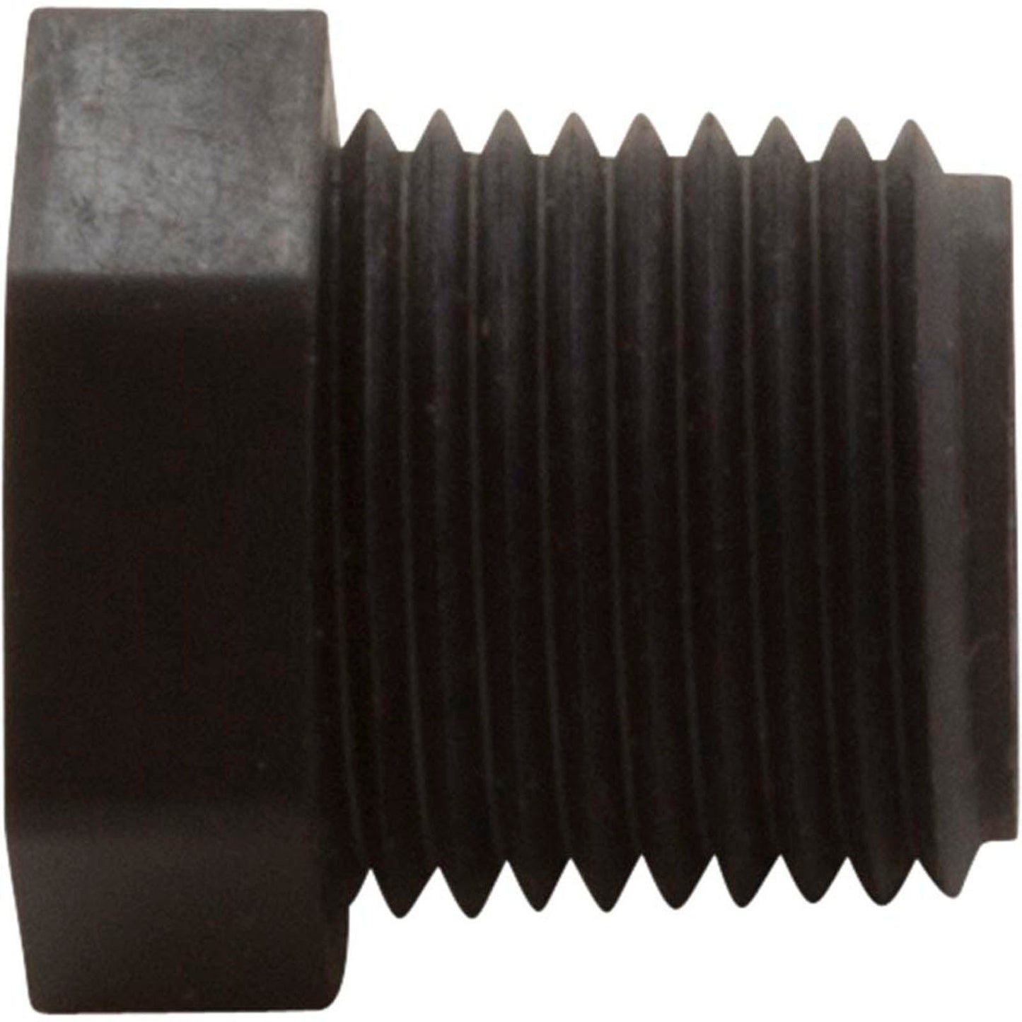Plug, A&M, 3/8" Male Pipe Thread, Polypropylene