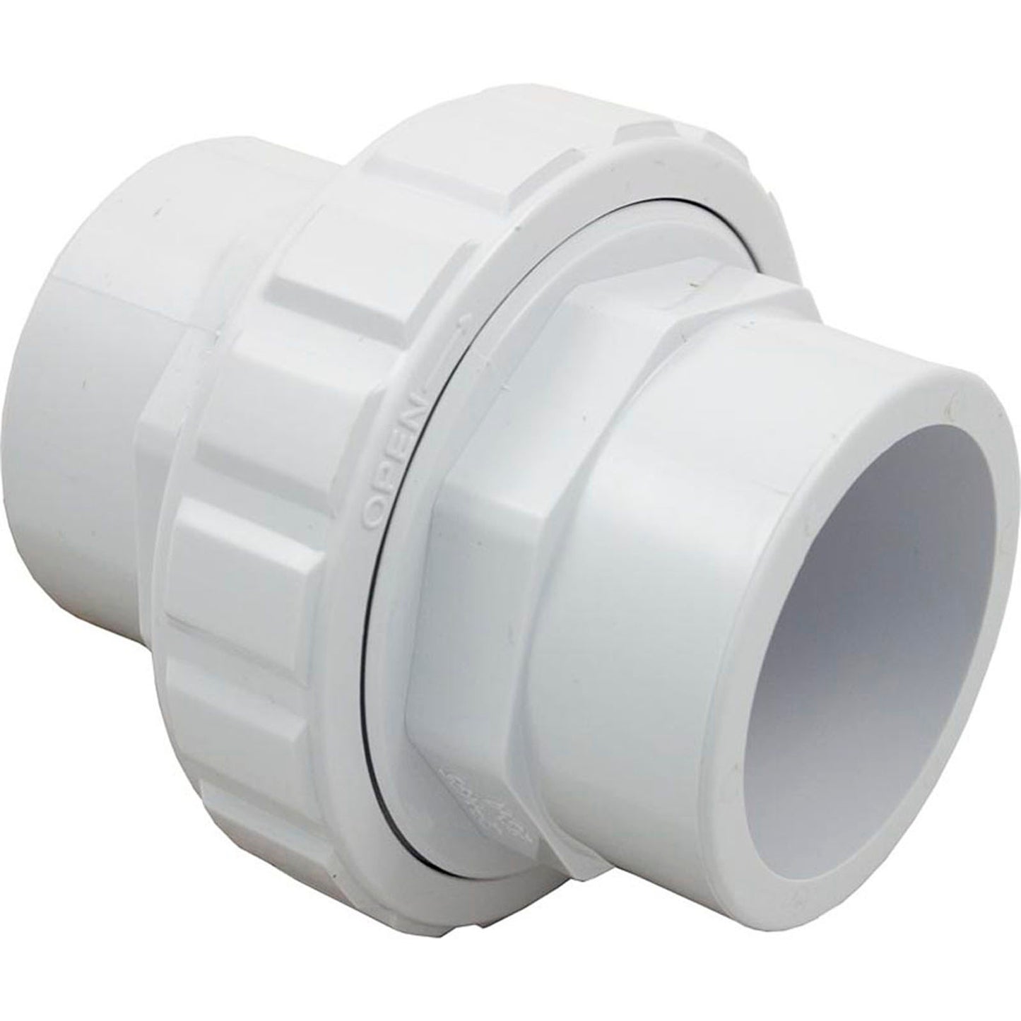Union, 1-1/2" Slip x 2" Spigot, Flush