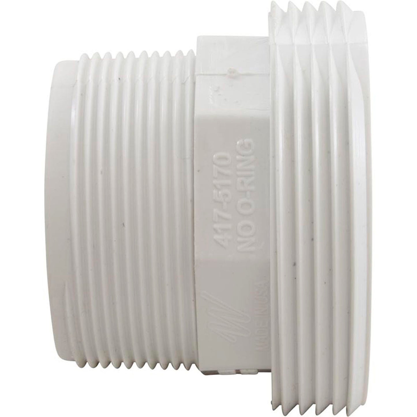 Tailpiece, 2"bt x 2"mpt, for Split Nut