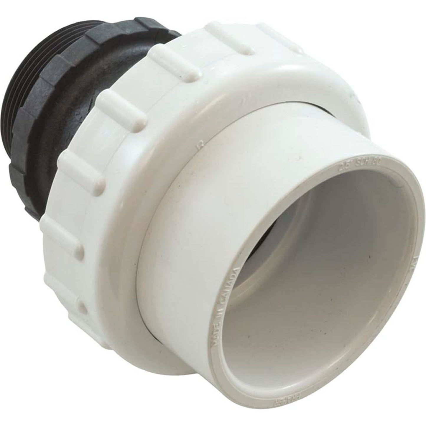 Adapter Union, Praher, Ser 906, 2"mpt x 2-1/2"s, Long, w/ O-Ring