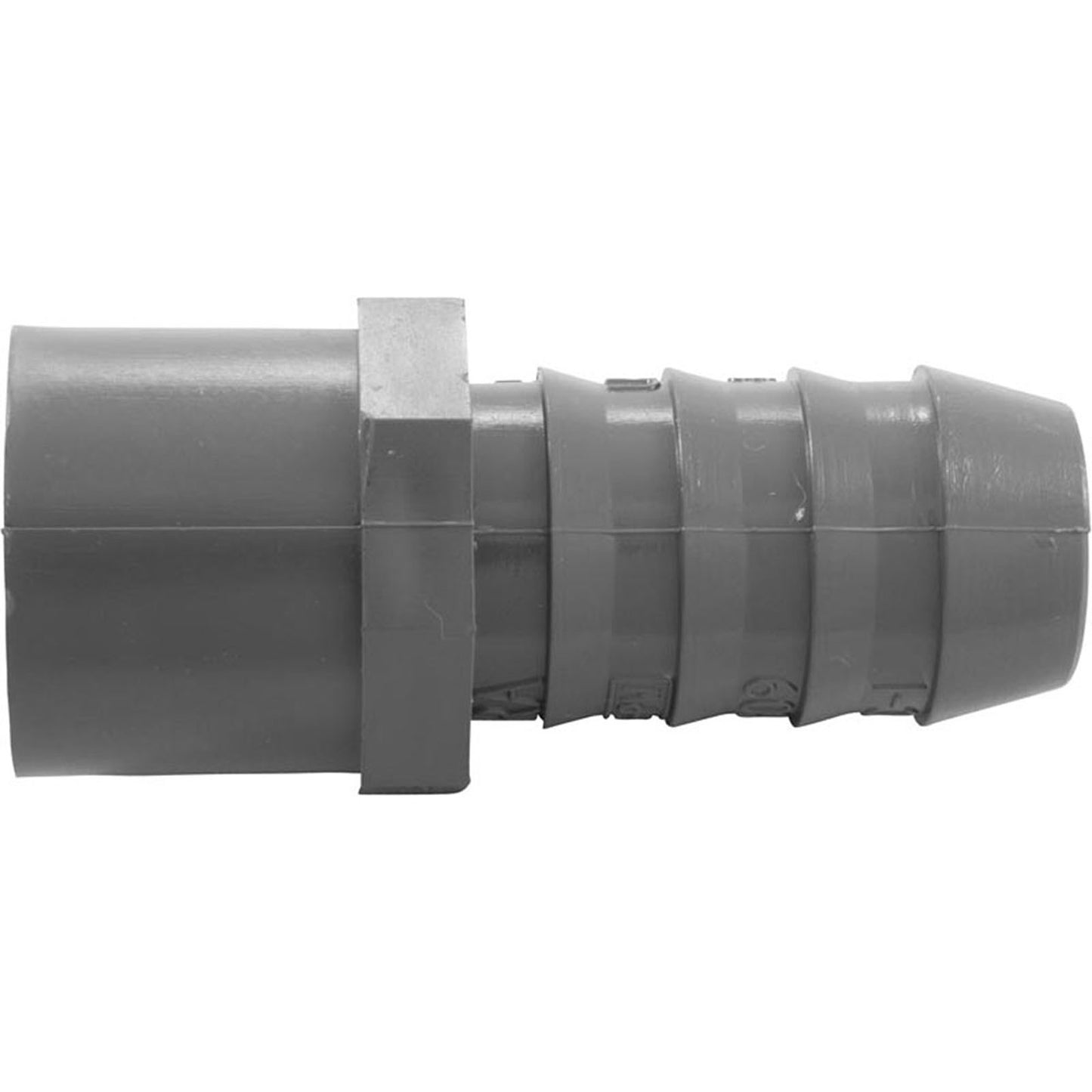 Adapter, 1/2" Slip x 3/4" Spigot x 3/4" Barb