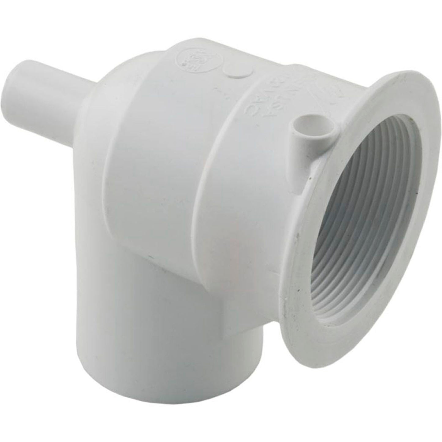 Suction, Vacuum Break Fitting, 1-1/2"s x 2"fpt, 90 Elbow