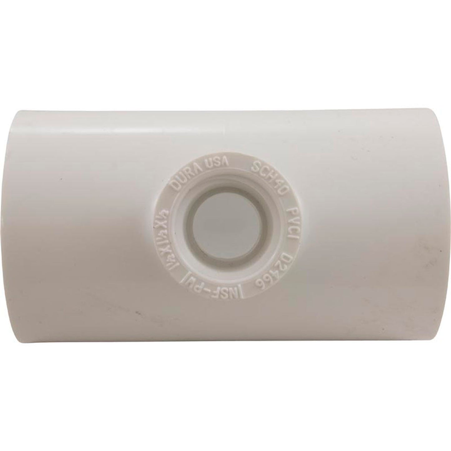 Reductor en T, 1-1/2" de diámetro x 1-1/2" de diámetro x 1/2" de rosca hembra