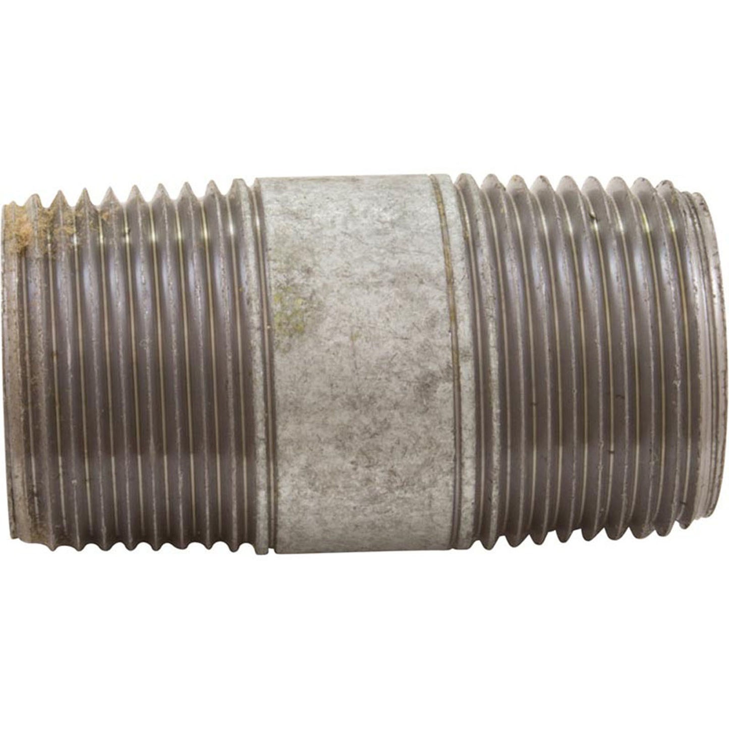 Nipple, Galvanized, 2" x 3/4" Male Pipe Thread
