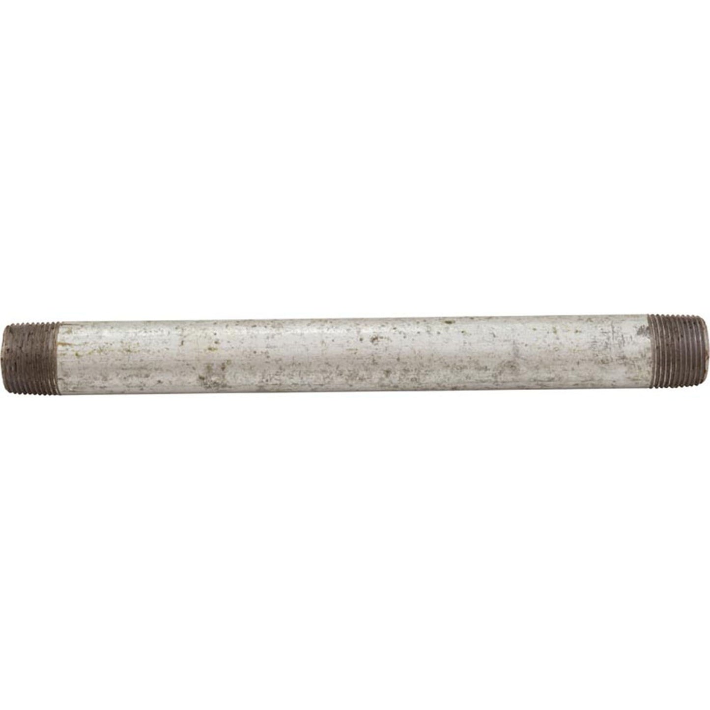 Mamelon galvanisé, filetage mâle pour tuyau 10" x 3/4"