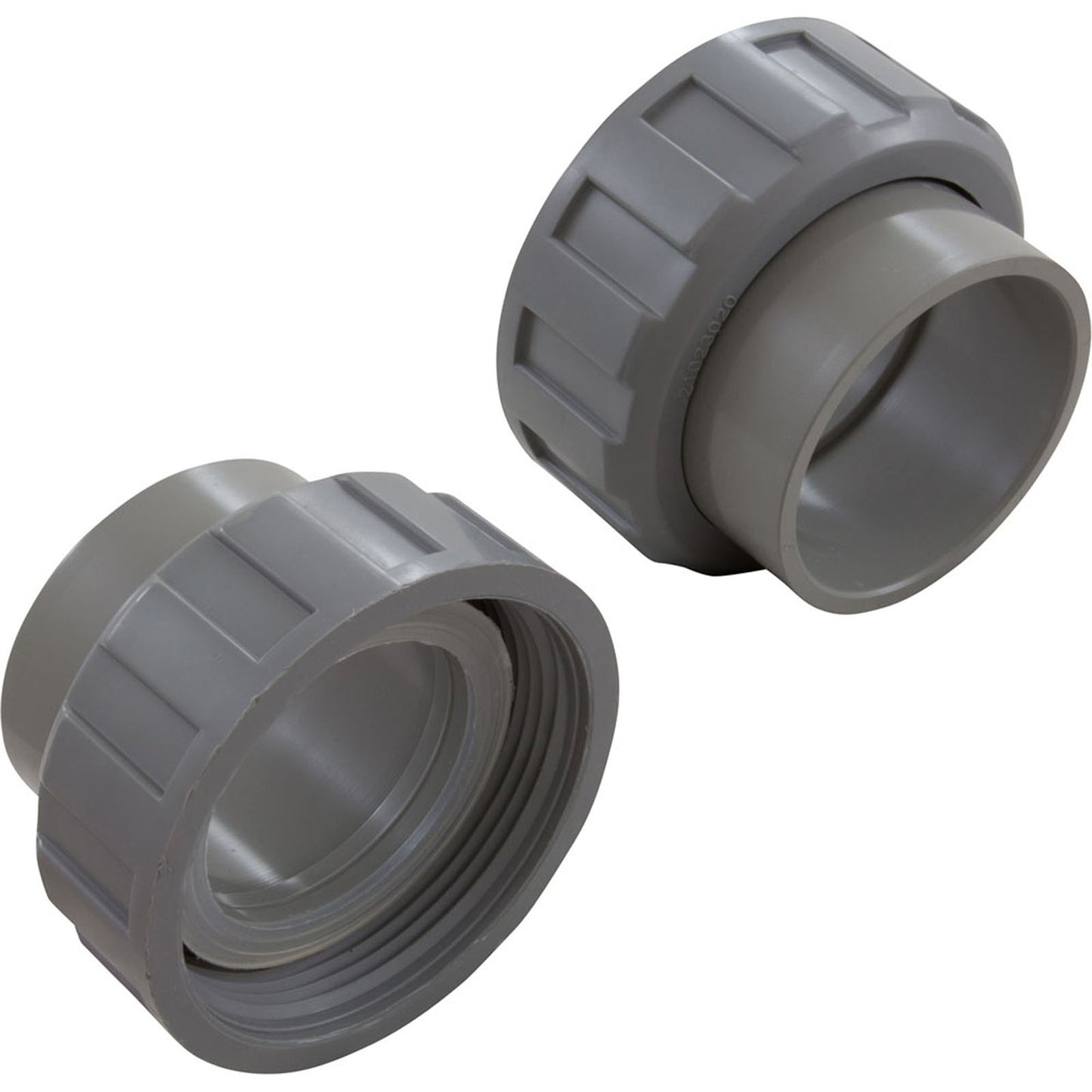 Half Union, Heater, Raypak, 2" Slip, w/O-Ring, Gen, Qty 2