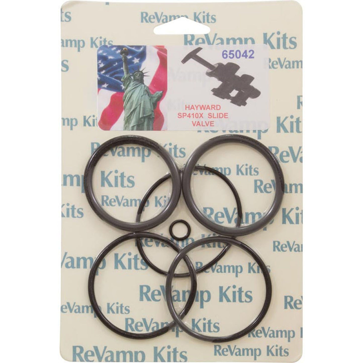 Valve Rebuild Kit 42, Hayward 410X Slide Valve