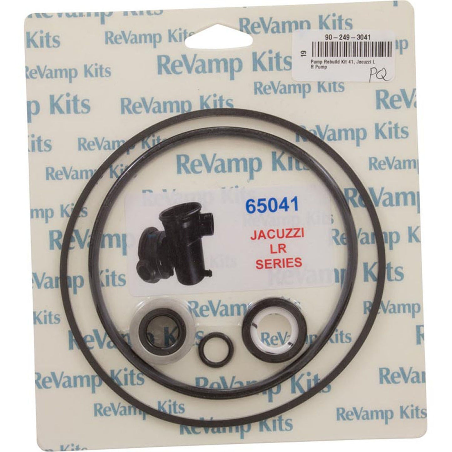 Pump Rebuild Kit 41, Jacuzzi LR Pump