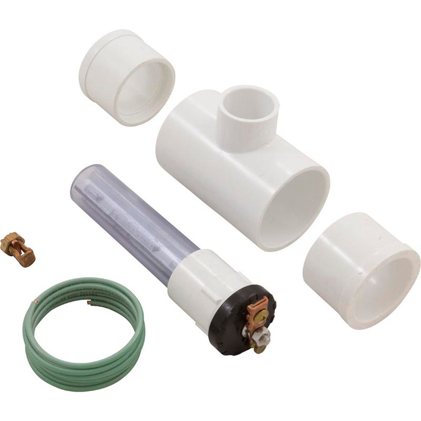 1" OD In-line (Clear) Anode, 1.5"-2" Pipe