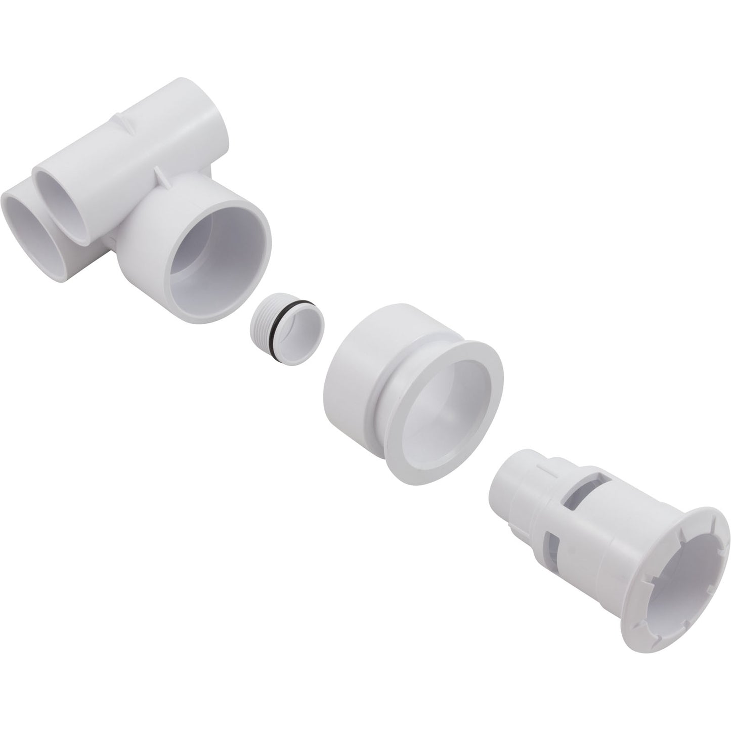 Cuerpo de chorro, CMP 2-1/2" Gunite, a1-1/2"s, w2"s, con nicho