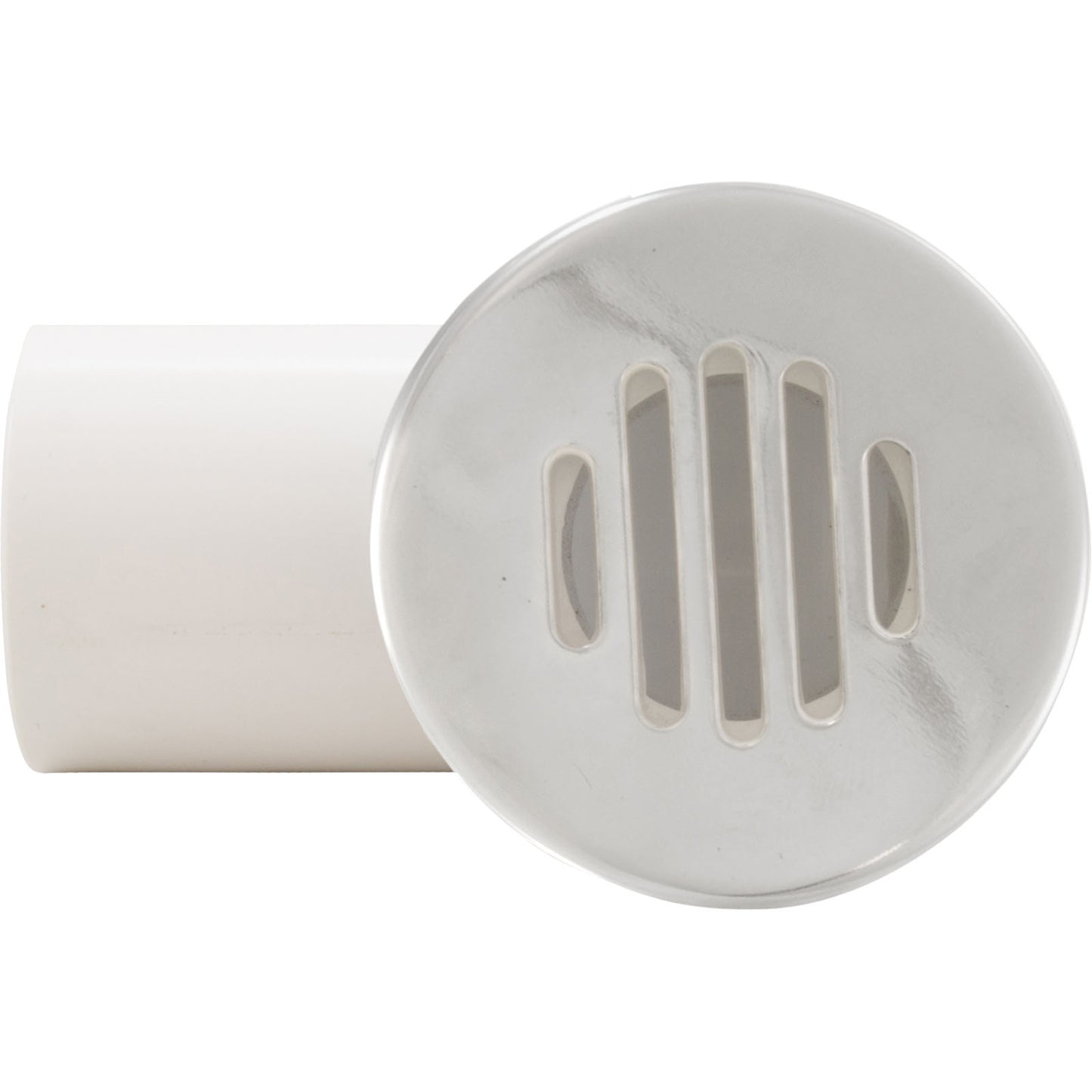 Conjunto de drenaje de perfil bajo con cubierta de acero inoxidable