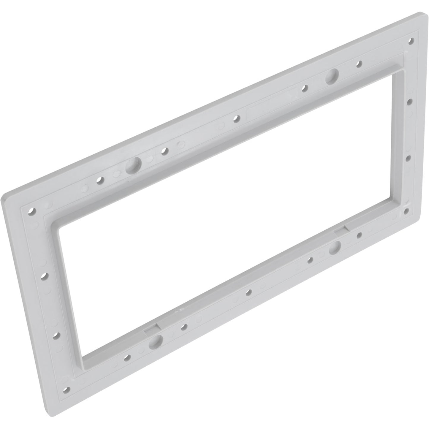 Plaque frontale pour écumoire, Pentair HydroSkim, large ouverture, blanche