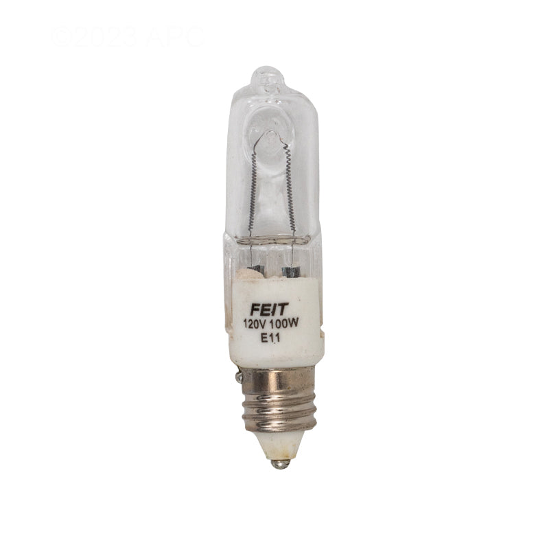 APC 100W 120V Halogen Pool Light Bulb, Mini Screw-In E11 (APC120100S)