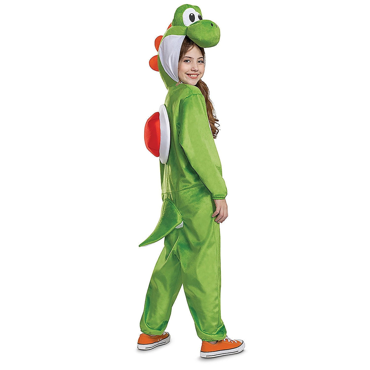 Yoshi Hooded Jumpsuit Costume - Super Mario Bros.