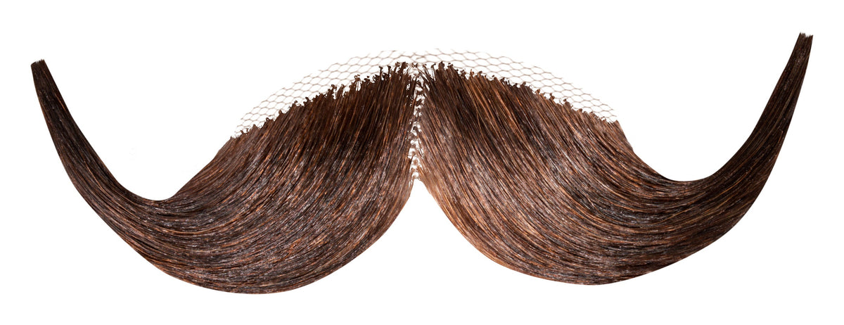 Rubie's Human Hair Handlebar Moustache