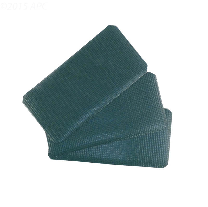 Loop-Loc Cover Patch, Green Ultra Loc Solid, 2003 and Prior, 4" x 8" Self Adhesive, 3/pk, LLPAT6