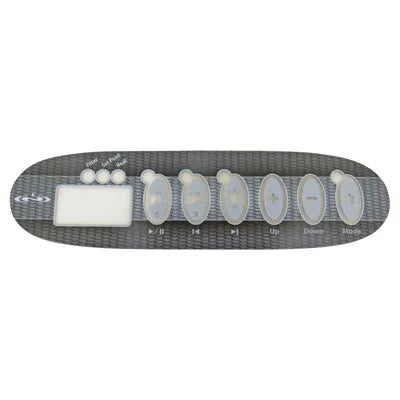 Dimension One N001-65YU Control Inlay, 2 Pump, @Home Series