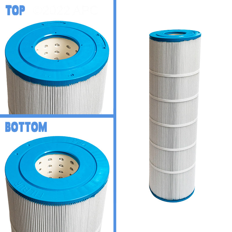 Hurricane HF7468-04 Replacement Filter Cartridge, 4-Pack, 115 Sq Ft for Jandy