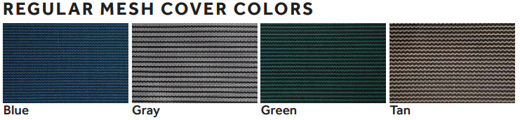 Tara 16' x 36' Standard Mesh In-Ground Pool Safety Cover, 5x5 Grid, No Step