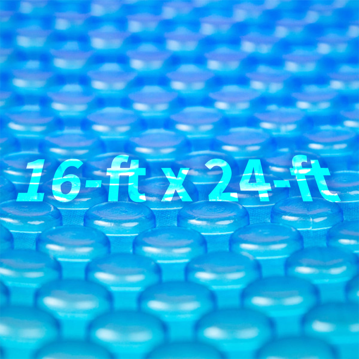 Blue Wave 16' x 24' Rectangle 12 Mil Blue Solar Cover for In-Ground Pools, product photo (image 8)