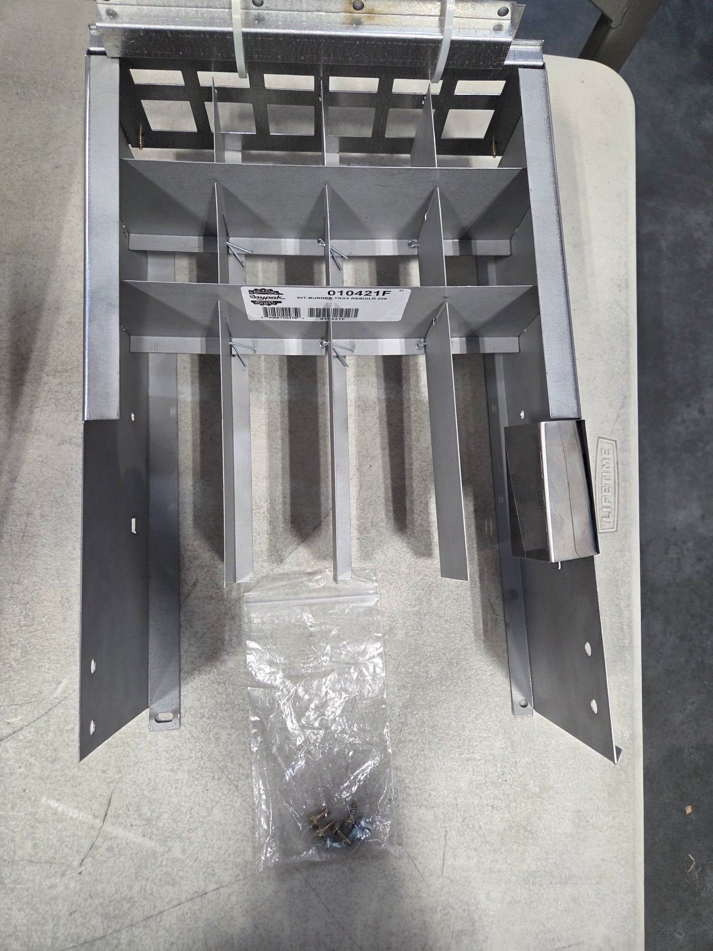 Burner Tray, Raypak Model 206A, with out Burner, open box