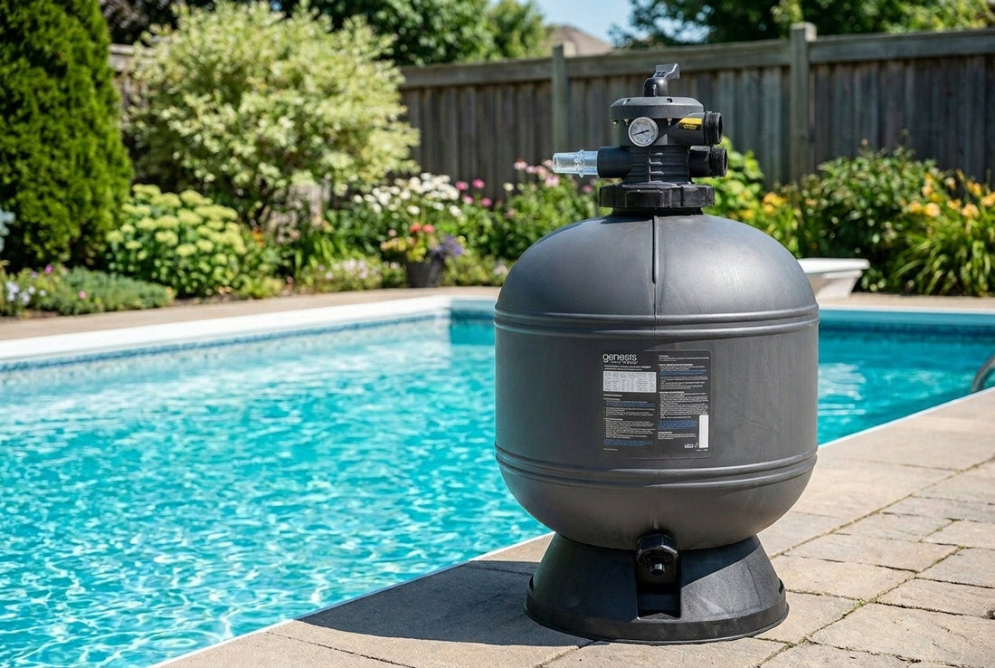 Crystal Clear Water, Season After Season: The Genesis 26" Oval Sand Filter Reviewed