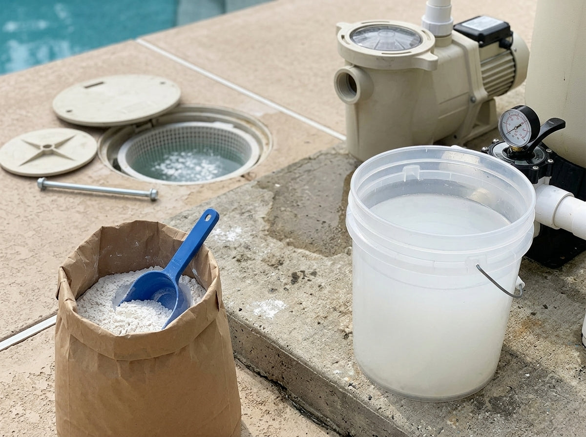 How To Add DE Filter Powder – PST Pool Supplies