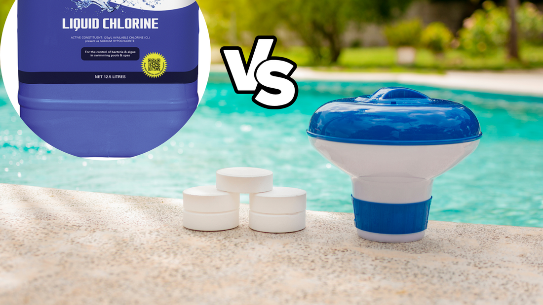 Using Liquid Chlorine Vs. Tablets in Swimming Pool