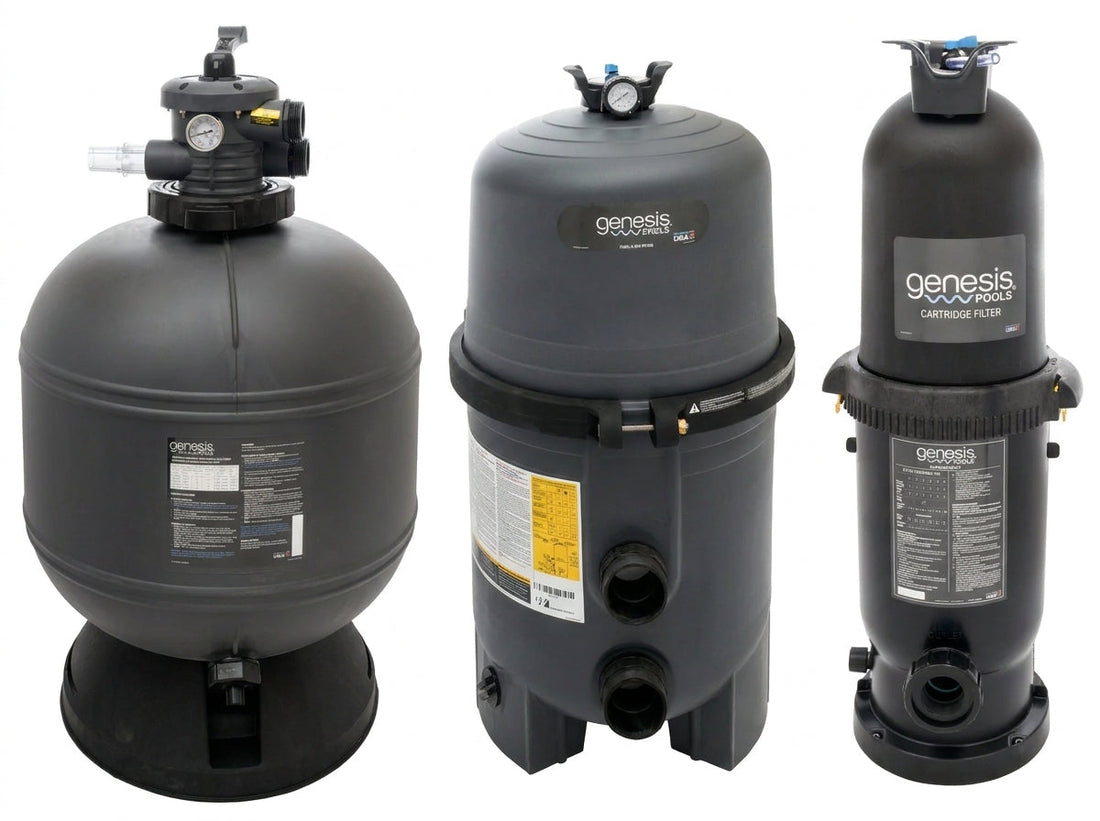 Sand vs. Cartridge vs. D.E.: Which Pool Filter Is Right for You?