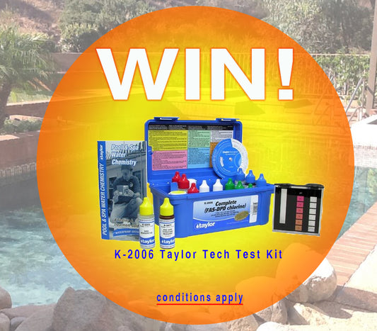 Pool Care 101 Taylor K-2006 Test Kit Giveaway!