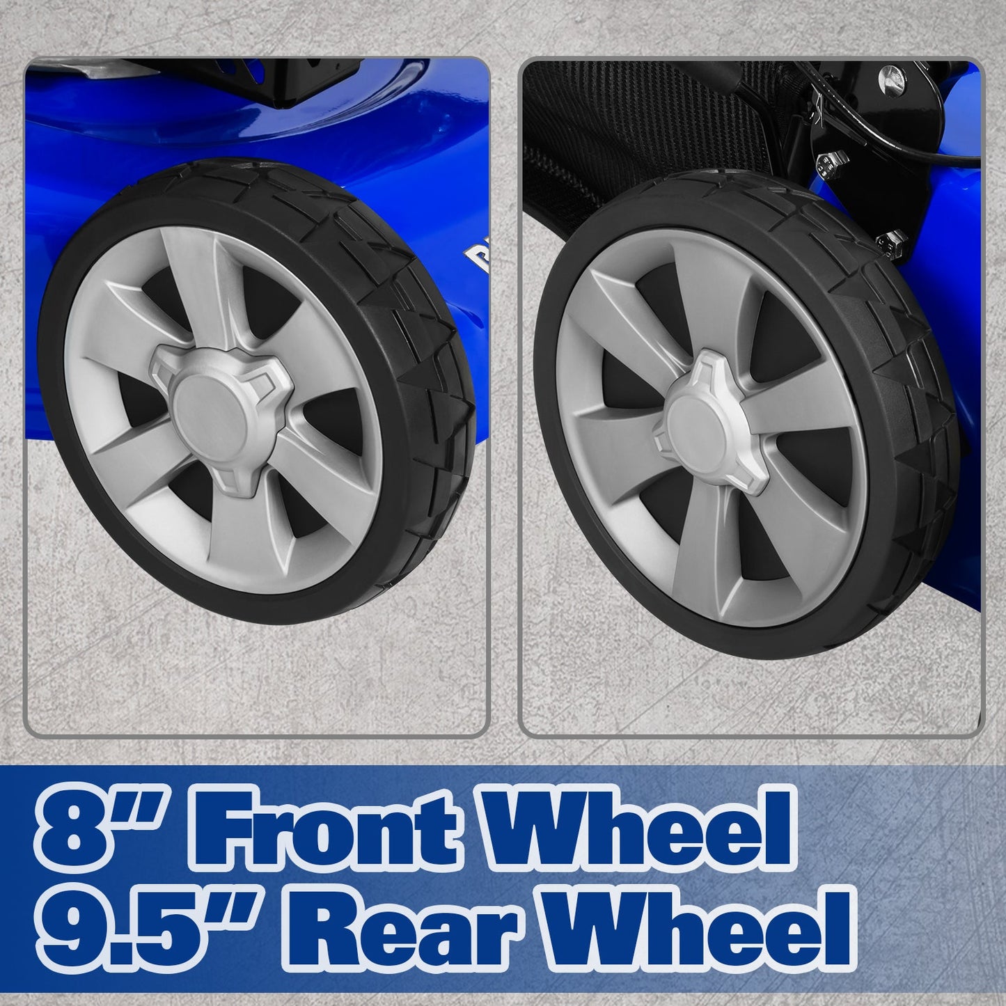 BILT HARD 21" Self-Propelled Gas Lawn Mower – 201cc 4-Cycle Engine, 3-in-1 Mulching, Bagging & Side Discharge, 8-Position Height Adjustment, Easy Start