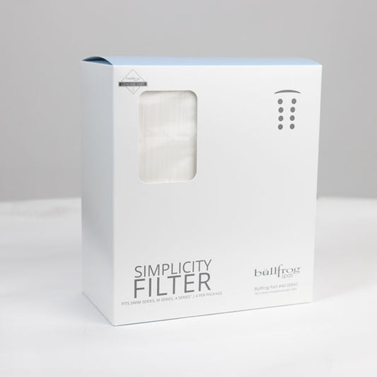 Bullfrog Spas 10-00814 Simplicity Filter, 4 Pack