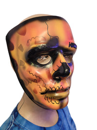 Vintage Fancy Faces Plastic Costume Masks