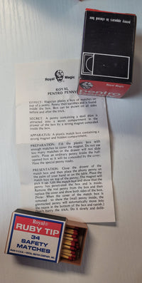 Vintage Pentro Penny Magic Trick