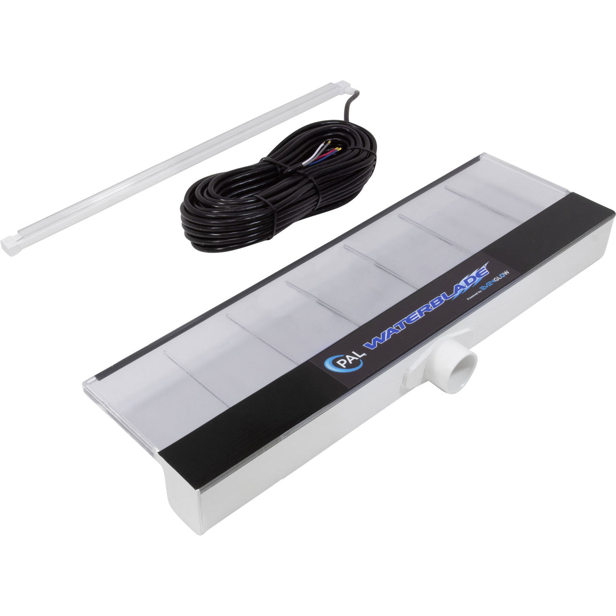 PAL EvenFlow 2' Waterblde Lt, alimentación trasera, multicolor, cable de 80 pies