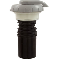 Air Ctrl, WW, 1 -5/8"hs, 2-3/4"fd, Notched, Gry, 1"