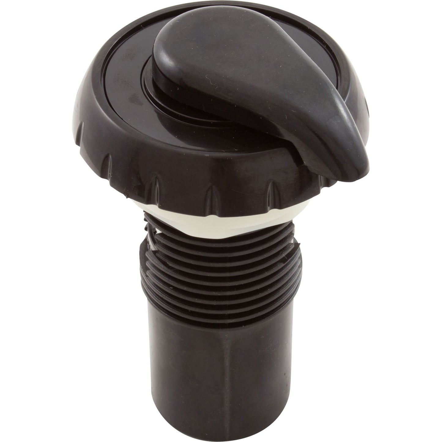 Air Ctrl, WW, 1 -5/8"hs, 2-3/4"fd, Notched, Blk, 1"