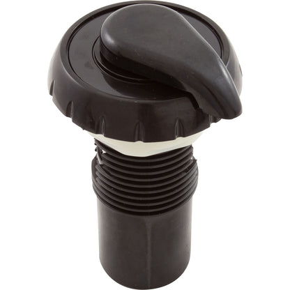 Air Ctrl, WW, 1 -5/8"hs, 2-3/4"fd, Notched, Blk, 1"