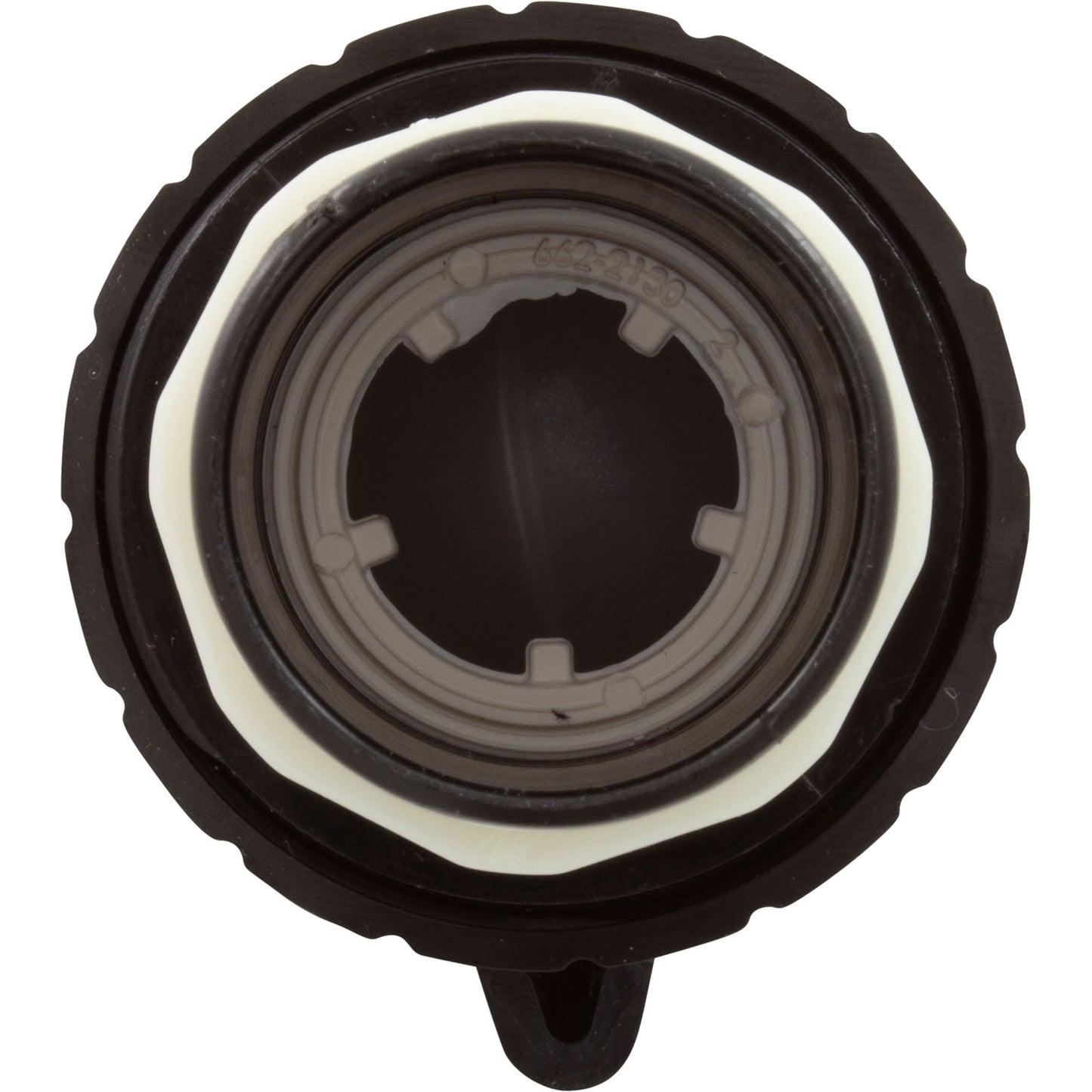 Air Ctrl, WW, 1 -5/8"hs, 2-3/4"fd, Notched, Blk, 1"