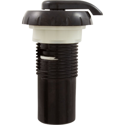 Air Ctrl, WW, 1 -5/8"hs, 2-3/4"fd, Notched, Blk, 1"