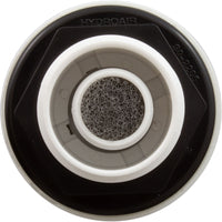 Air Ctrl, BWG/HAI Mini, 1-1/8"hs, 1-11/16"fd, Crescent, Wht, 1/2"